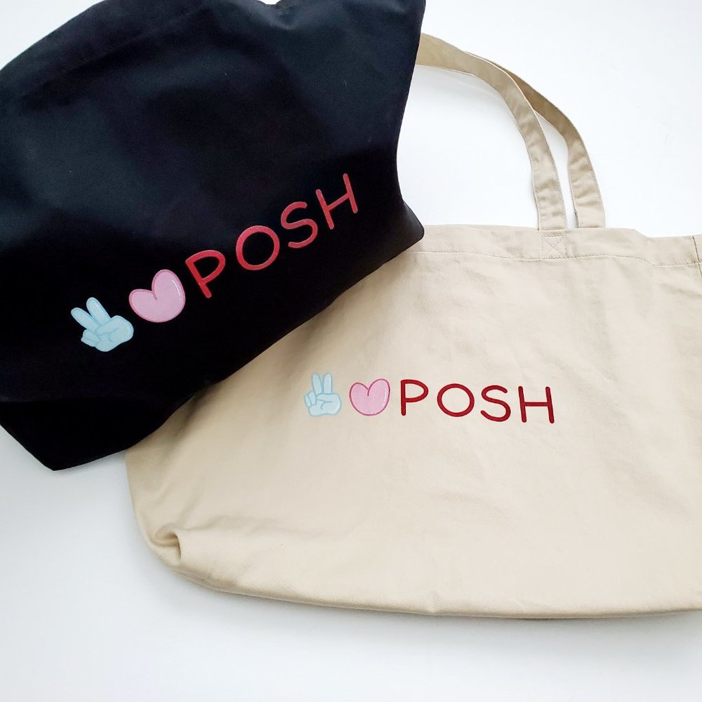 LB003Tote Organic Earth Friendly Poshmark Reusable Recyclable Tote [Price Firm] - Picture 8 of 13